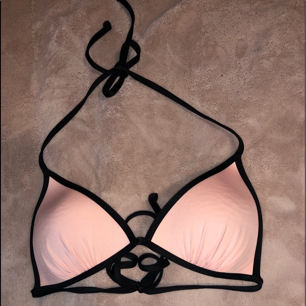 Coral Colored Padded H&M Top